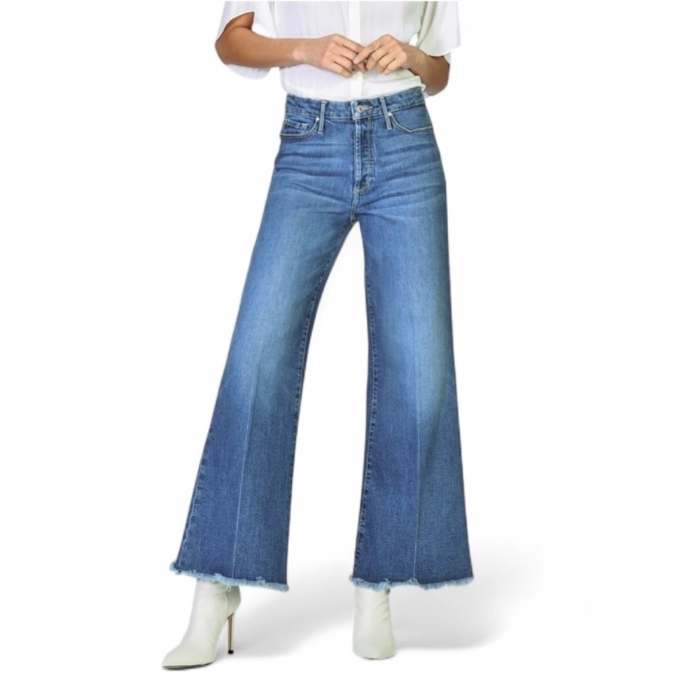 Black Orchid Jill High Waisted Wide Leg Jeans